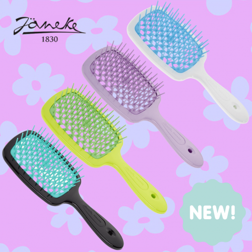  Juuksehari Superbrush Turquoise Pink